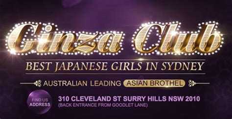 high class brothel sydney|Ginza Club .